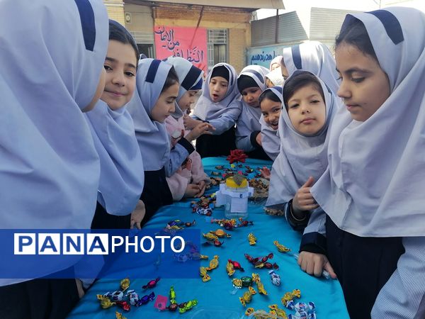 موکب نیمه شعبان در مدرسه نخودی