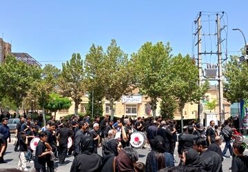 روز عاشورا در شهرستان‌درمیان