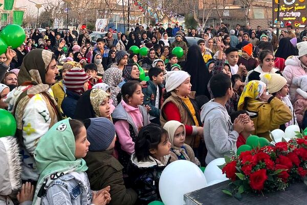 جشن بزرگ میلاد مولود کعبه در شهر قیامدشت ری یک
