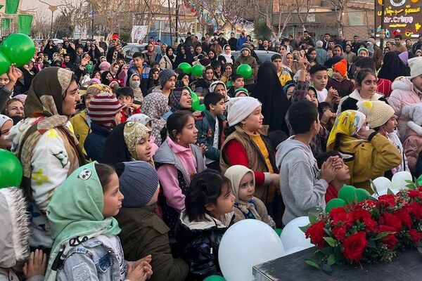 جشن بزرگ میلاد مولود کعبه در شهر قیامدشت ری یک