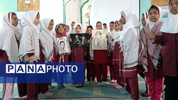 جشنواره سرود دانش‌آموزی در جزیره هرمز