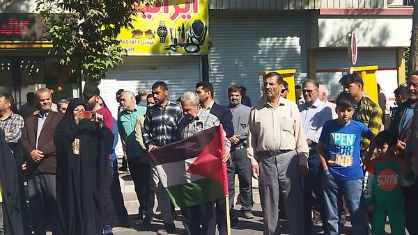 راهپیمایی بشارت نصر در نیشابور 