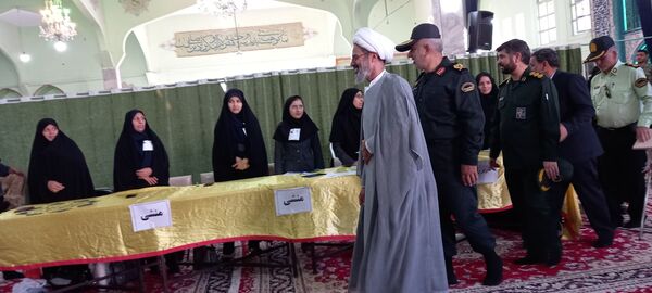 حضور مردم شهرستان بجنورد در چهاردهمین دوره انتخابات ریاست‌جمهوری