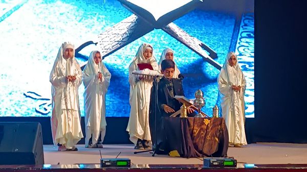 ویژه برنامه فاطمه بهانه خلقت در سالن همایش صدای و سیمای خراسان رضوی