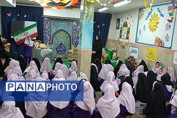 اجرای طرح «لاله‌های روشن» در دبستان آزاده ناحیه دو شهرری 