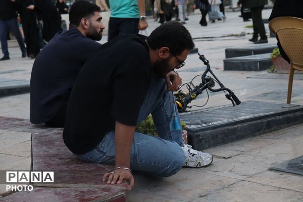 طنین یاد شهدا در فضای ملکوتی امام‌زاده عقیل (ع) اسلامشهر