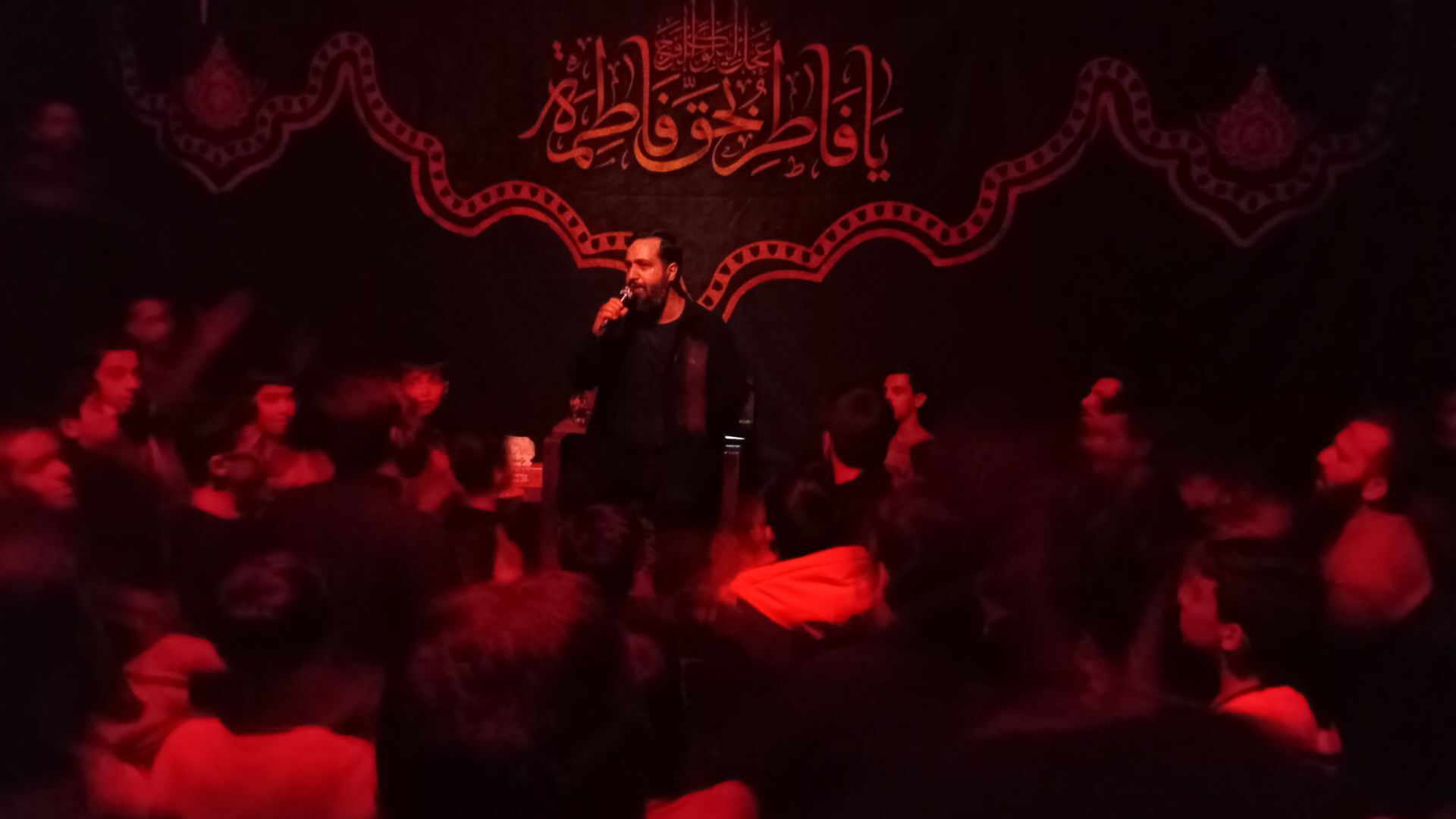 مراسم فاطمیه لاران 