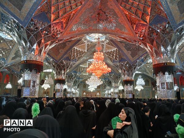 در حریم کوچکترین سرباز کربلا