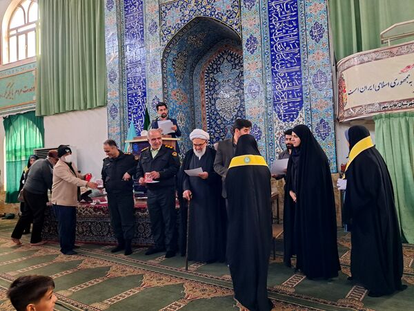 برگزاری آیین سیاسی نماز جمعه در مصلی قائمشهر
