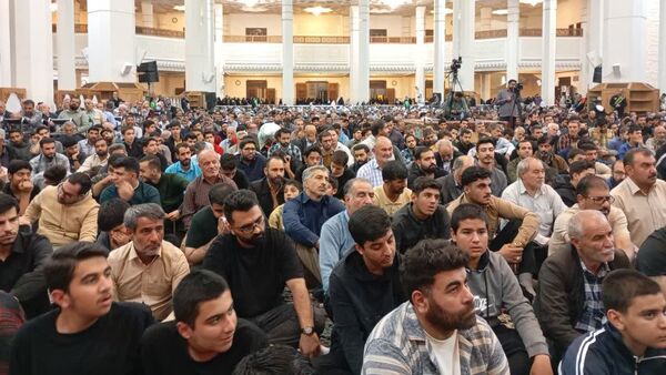 اولین شب سالگرد شهدای حادثه تروریستی شاهچراغ(ع)