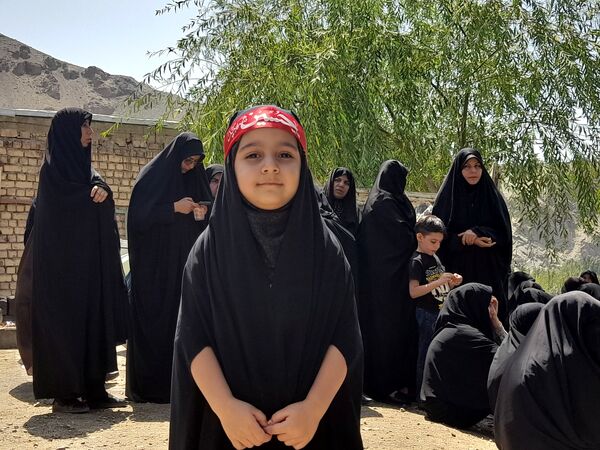 حضور حماسی مردم روستای مارکده در همایش جاماندگان اربعین حسینی