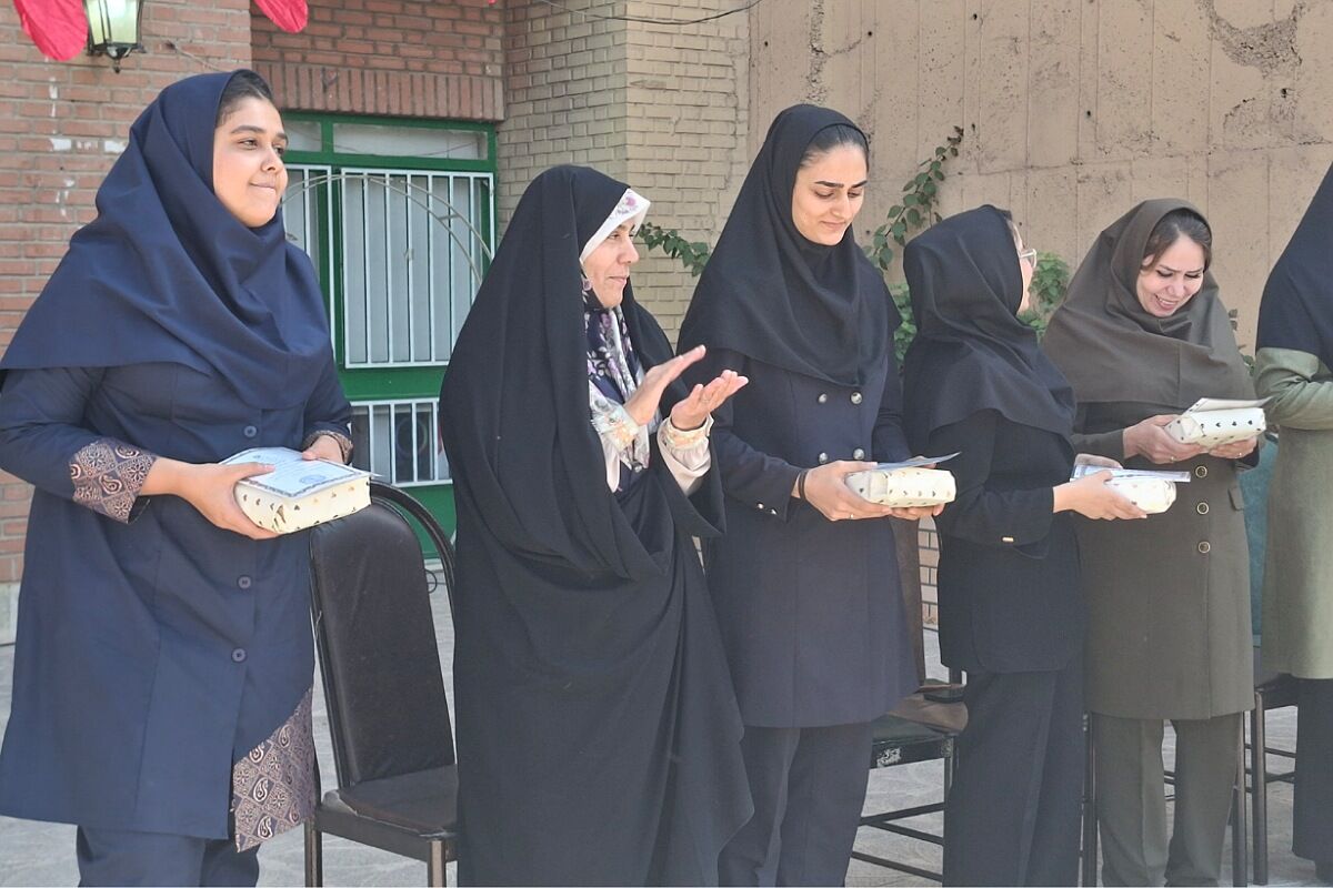برگزاری المپیاد ورزشی در مدرسه نمونه دولتی ارشاد قرچک