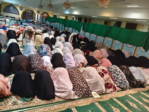 لحظات ناب اعتکاف دانش‌آموزی دختران در جاسک
