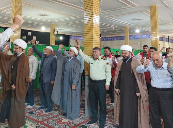 نماز جمعه در شهرستان سیروان