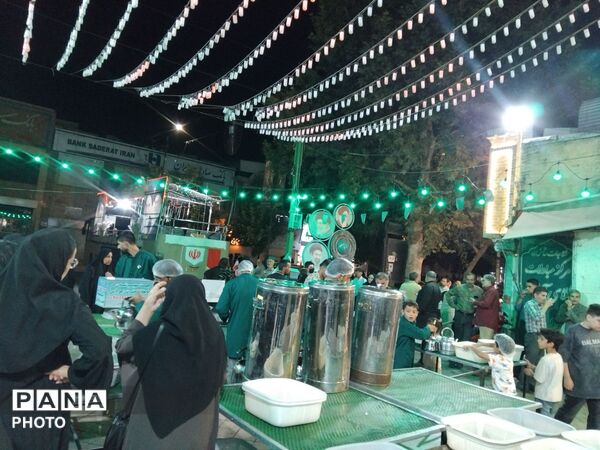 فعالیت چایخانه حضرت زهرا (س) در قاب پانا 