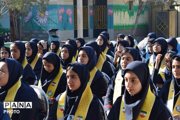 مانور بازگشایی مدارس در مدارس منطقه جوکار