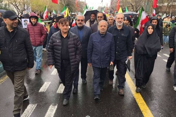 حضور وزیر آموزش و پرورش در راهپیمایی روز جهانی قدس