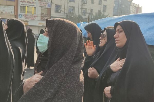 عزاداری حضرت زهرا(س) با شعار «یا زهرا؛ رمز پیروزی» در شهرقدس