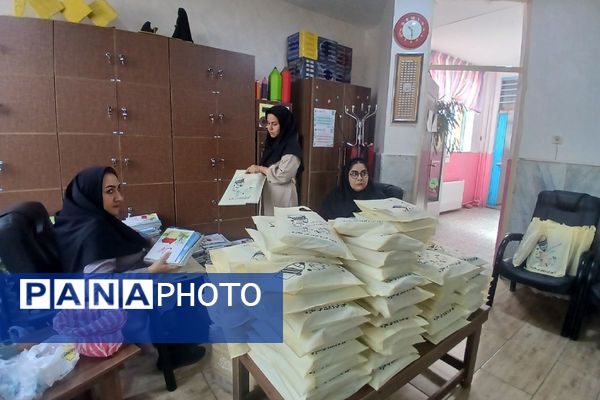 آماده‌سازی و توزیع کتب درسی برای سال تحصیلی جدید در مدارس ملارد