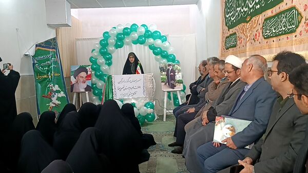  مراسم افتتاحیه دبیرستان تخصصی حفظ کوثر در شهرستان کاشمر 