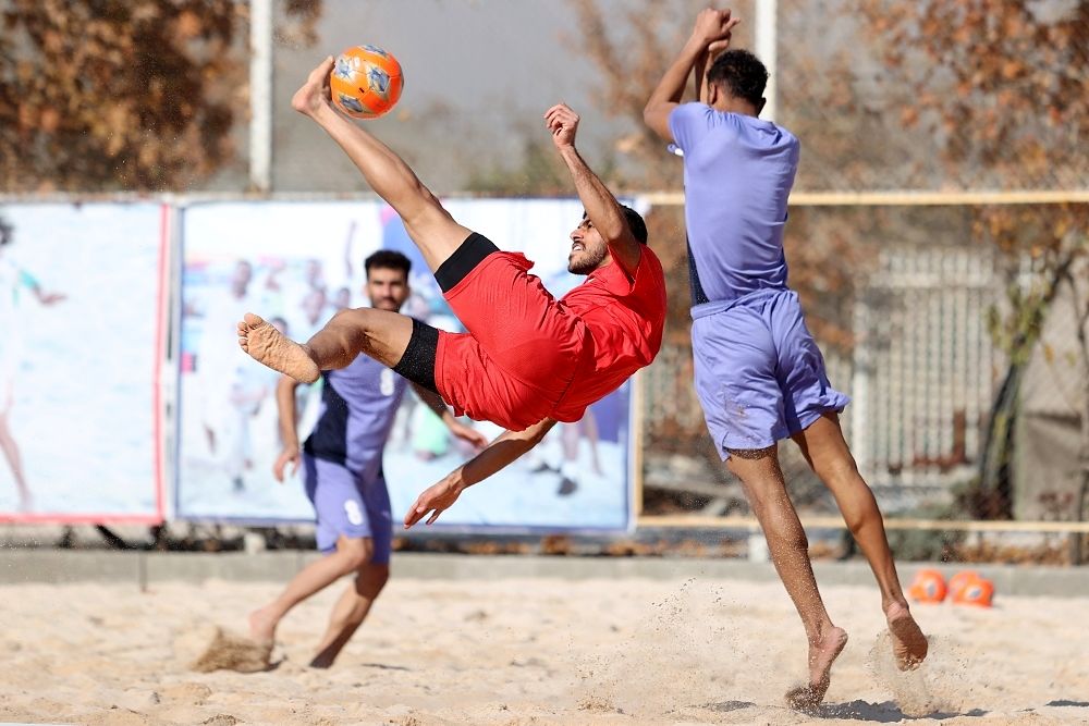 آغاز هفتمین اردوی تیم ملی فوتبال ساحلی با حضور 16 بازیکنان‌ از 5 استان