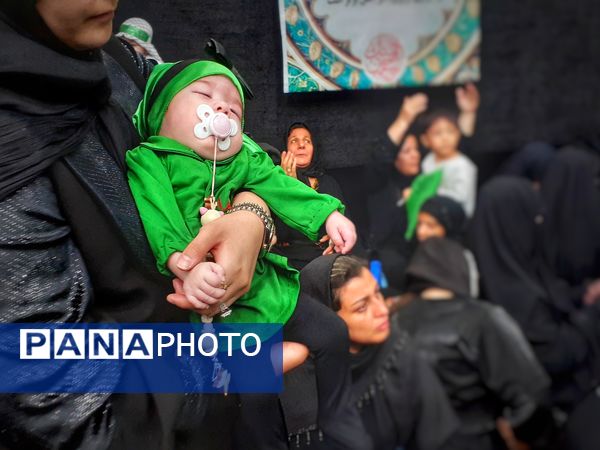 حماسه عشق و وفا در جمع شیر‌خوارگان حسینی