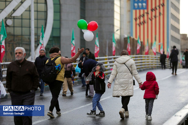 جشن خیابانی نیمه شعبان در تهران