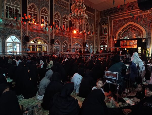 برگزاری مراسم عزاداری ابا عبدالله الحسین (ع) در تکیه ابوالفضلی 