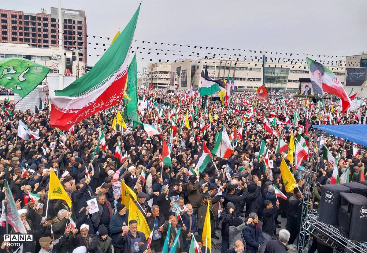 حضور پرشور مردم مشهد مقدس در راهپیمایی روز جهانی قدس