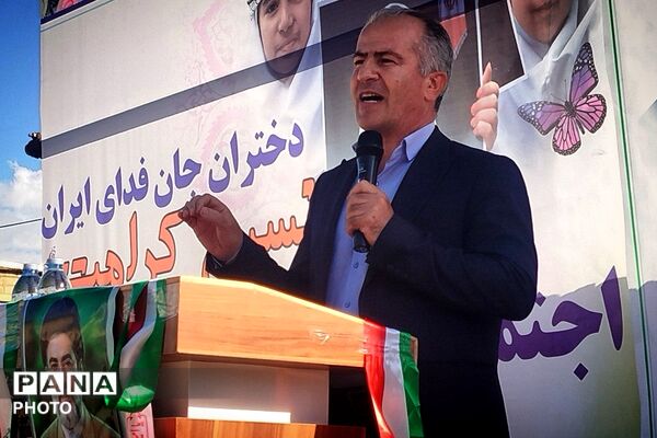 رزمایش دختران جان فدای لردگان 