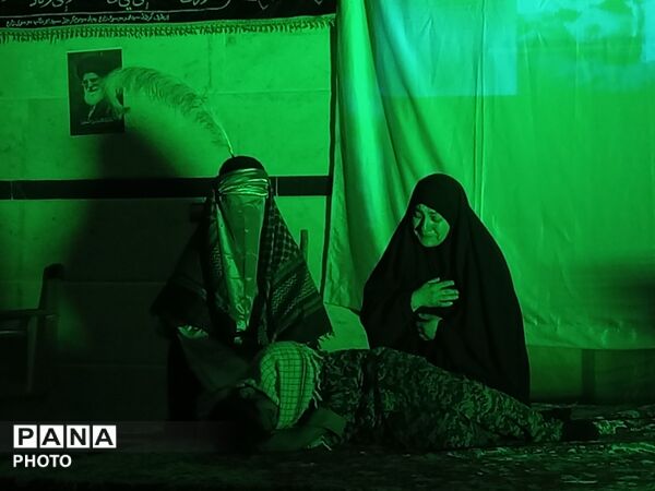 مراسم شیرخوارگان عاشورایی در مسجد پنج تن نیشابور