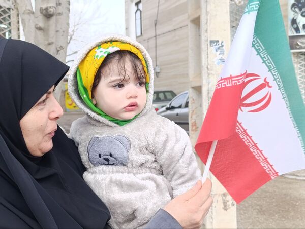راهپیمایی 22 بهمن در شهرستان فاروج 