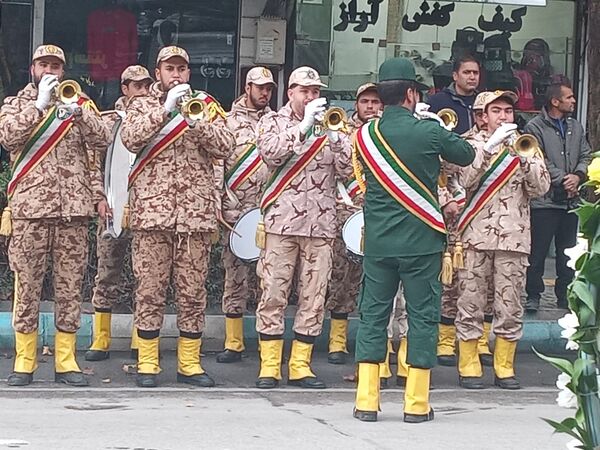 تشییع شهید گمنام در نیشابور 
