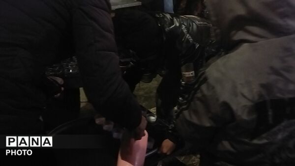 گذری بر موکب مردمی شهید مصطفی صدر زاده در دومین شب قدر 