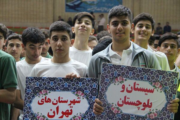 آیین افتتاحیه المپیاد ورزشی مدارس سمپاد کشور 