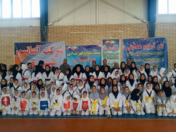 برگزاری مسابقات تکواندو در فاروج
