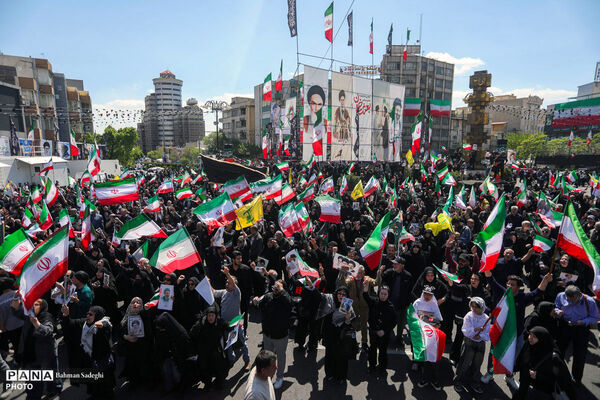  چهلمین روز شهادت رهبر شهید انقلاب اسلامی - تهران/2