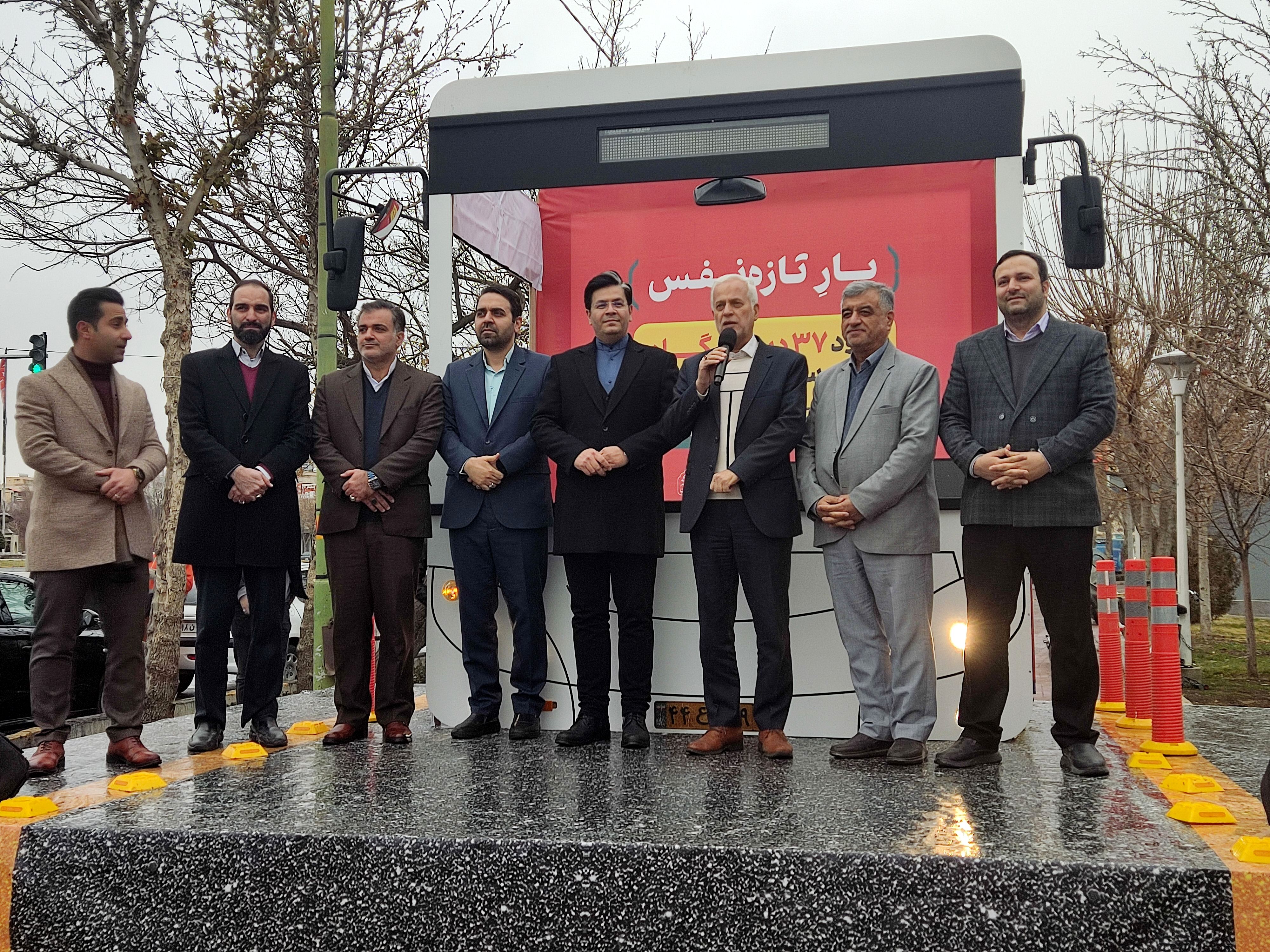 ورود ۳۷ دستگاه اتوبوس جدید شهری به ناوگان حمل و نقل عمومی اصفهان