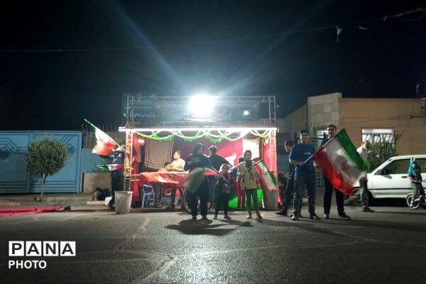موکب دانش‌آموزی محله امامشهر یزد