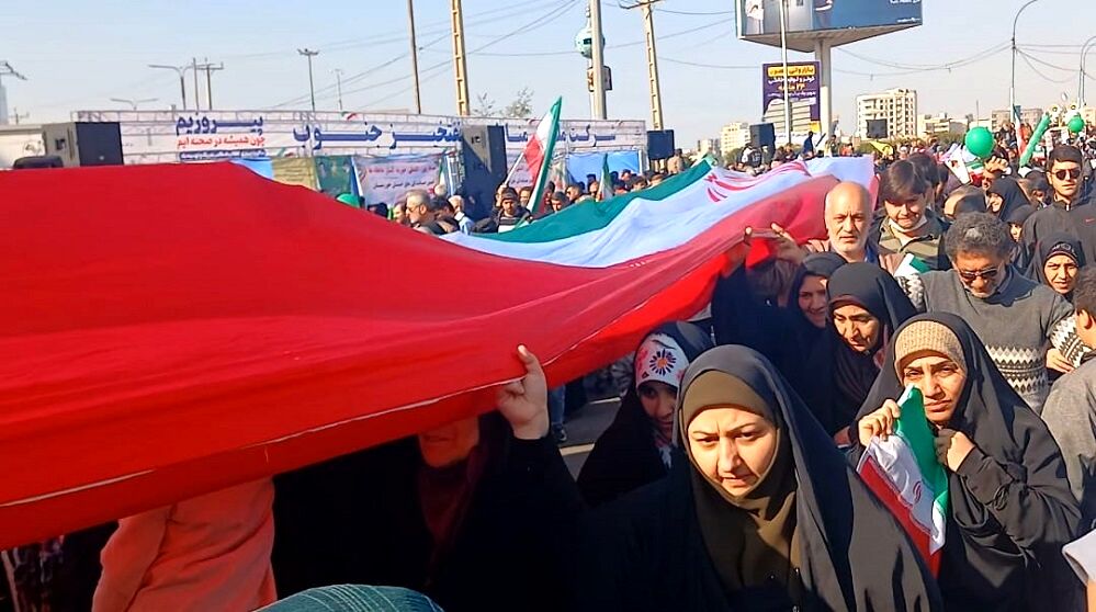 همبستگی و اقتدار خوزستانی‌ها در راهپیمایی 22 بهمن