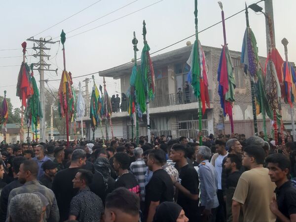 آیین سنتی علم‌گردانی در شهرستان میناب 