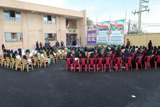 افتتاح همزمان چهار مدرسه ۶کلاسه خیرساز زنده یاد حسین نجفی در بناب