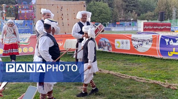 افتتاحیه جشنواره خانواده ورزش در بوستان ملت مشهد مقدس