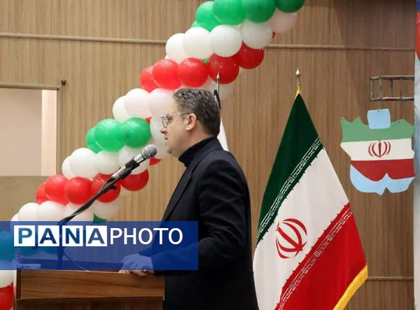 آیین استانی نواختن زنگ انقلاب استان خراسان رضوی در ناحیه ۵ مشهد