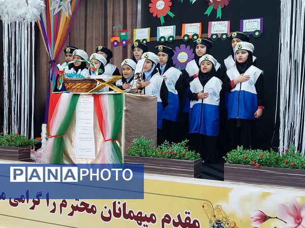 مراسم افتتاحیه سفیران سلامت در دبستان بهار دانش مشهد