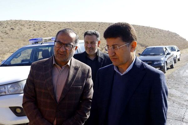 بازدید میدانی فرماندار فیروزکوه از پروژه‌های عمرانی