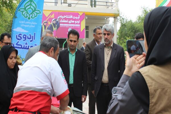 افتتاحیه اردوی طرح تمشک در دزفول