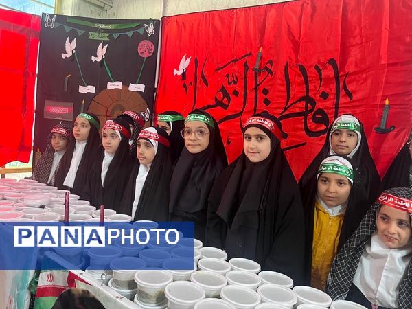 ایستگاه‌های صلواتی و دسته‌های سینه‌زنی و هیات‌های عزاداری در مدارس شهرستان قدس