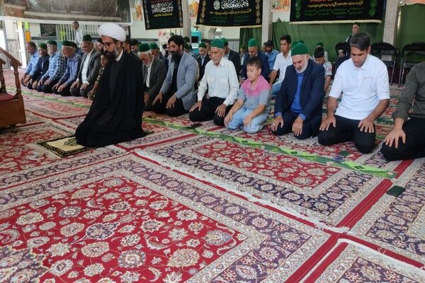 اقامه  نماز جمعه در دهه دوم ماه صفر در شهر بار نیشابور