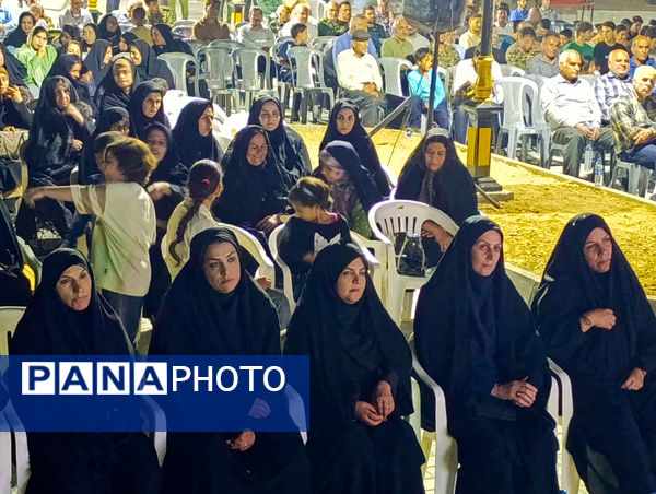 رزمندگان فراشبند در یادواره شهدای اقتدار ملی گردهم آمدند